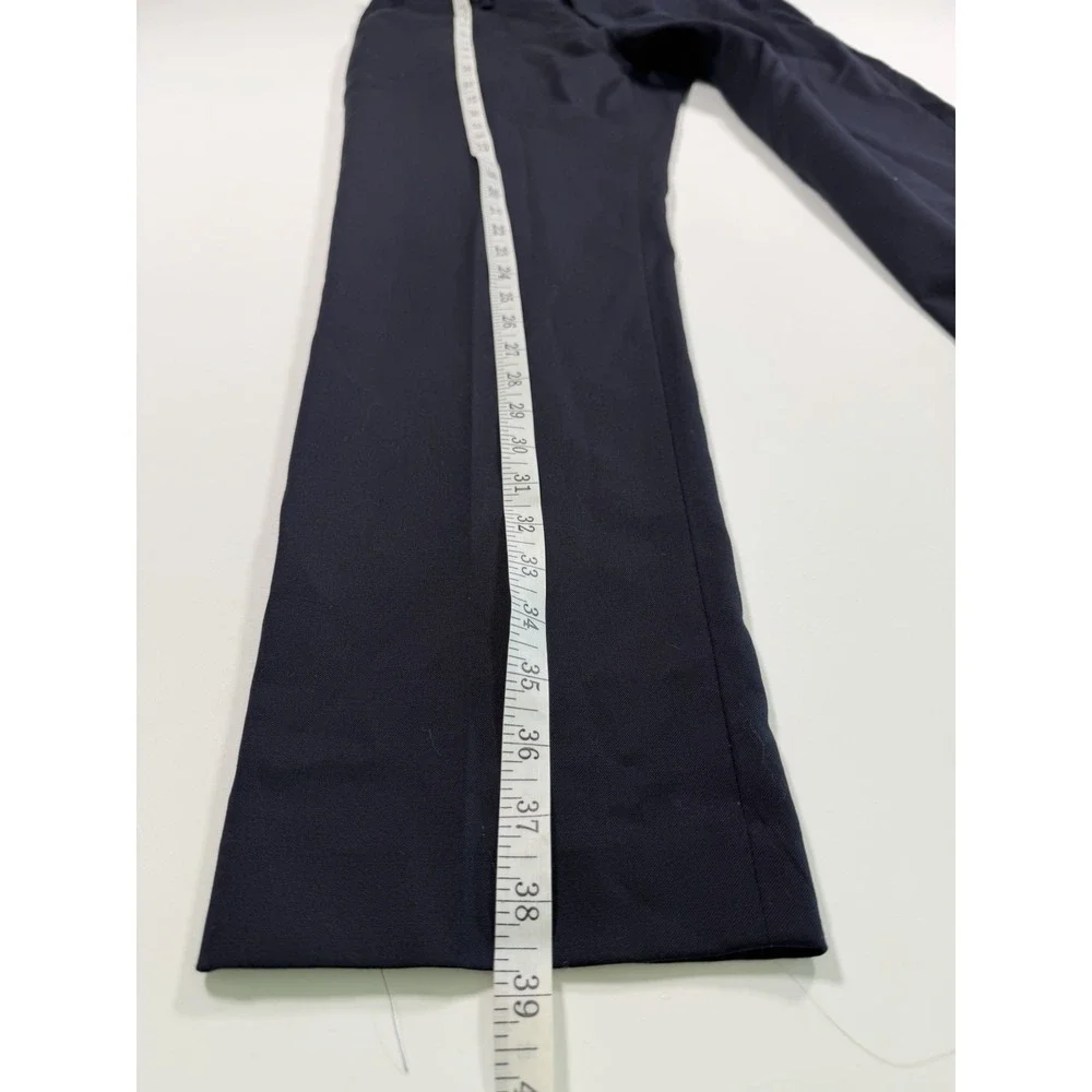 J Crew Ludlow Pants Men's 31x30 Wool Blend Slim Four Season Wool Navy Blue